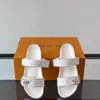 Louis Vuitton Men White Leather Sandals product view 6