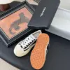 Chanel Women Black Canvas Contrast Rubber Sneakers product view 4
