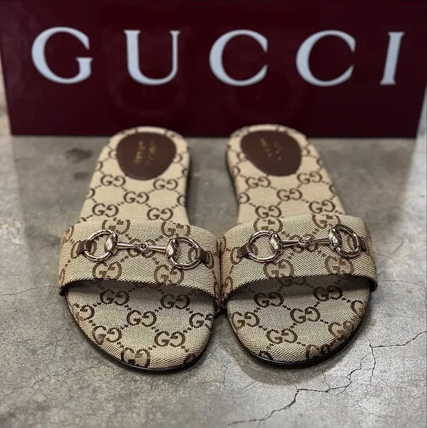 Gucci Siaga Horsebit Slide Sandals product view 1