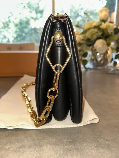 Louis Vuitton Coussin PM Embossed Monogram Black Bag product view 3