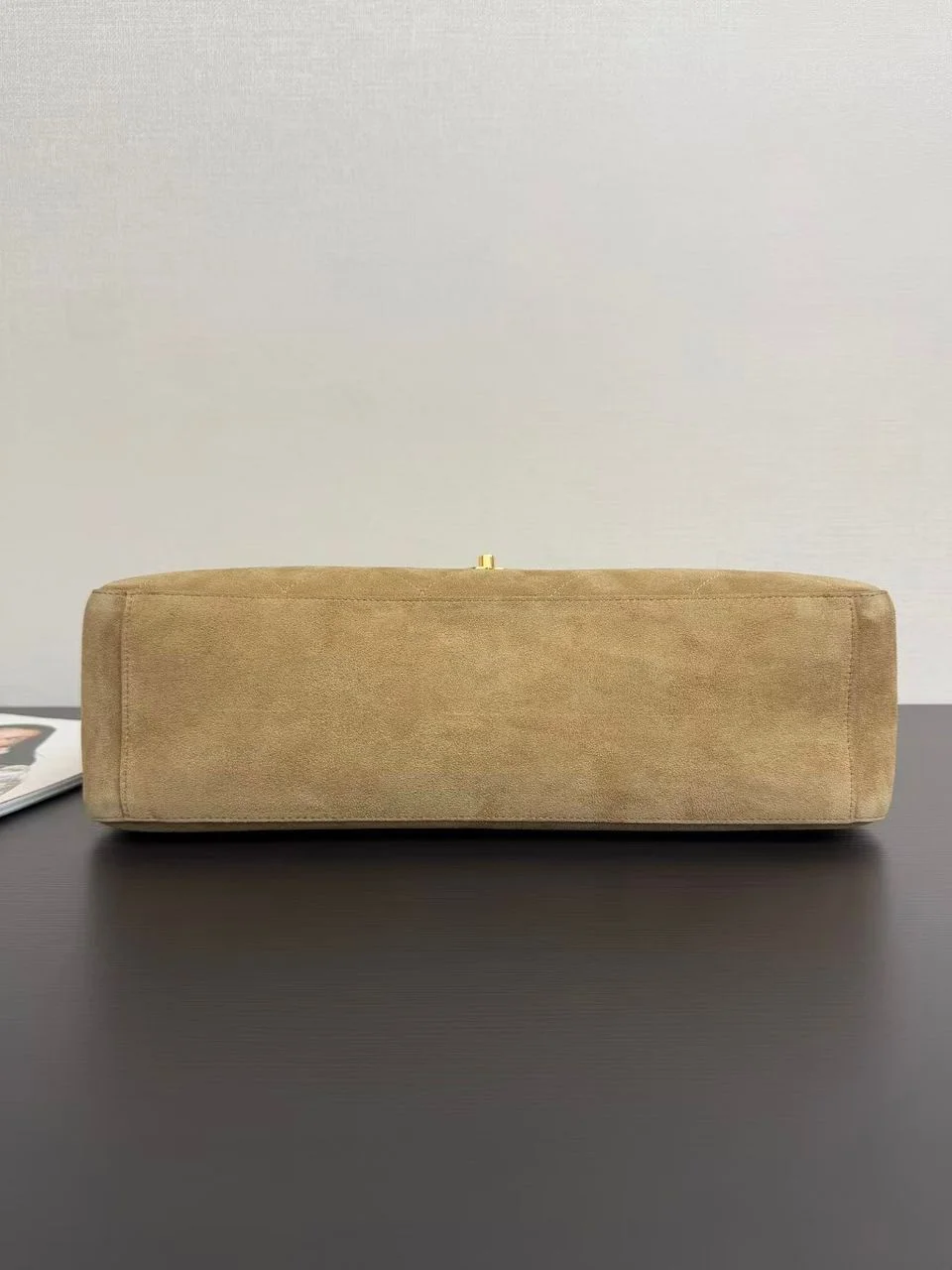 Chanel Suede Souplissimo Maxi Flap large Bag product view 9