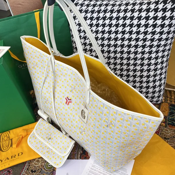 Goyard limited edition Saint Louis Claire-Voie GM Bag /Tote – Yellow product view 3