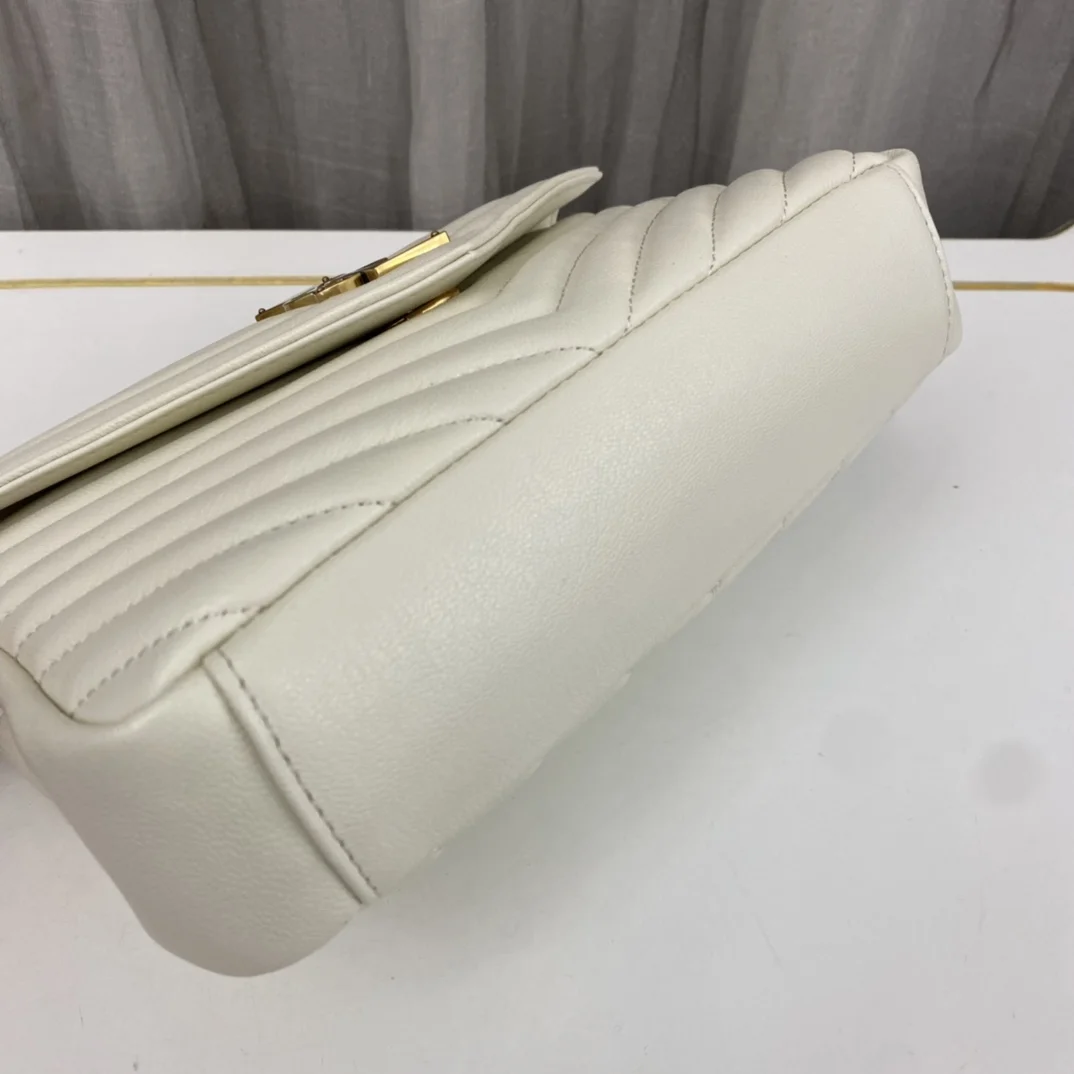 Saint Laurent Medium College Leather Cross Body Bag product view 4