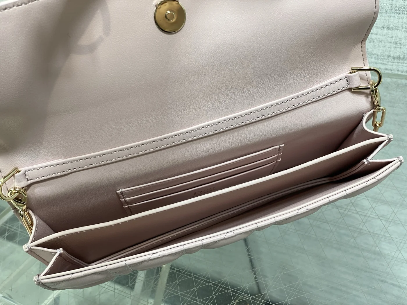 Dior My Dior Bag in Pink Cannage lambskin product view 6