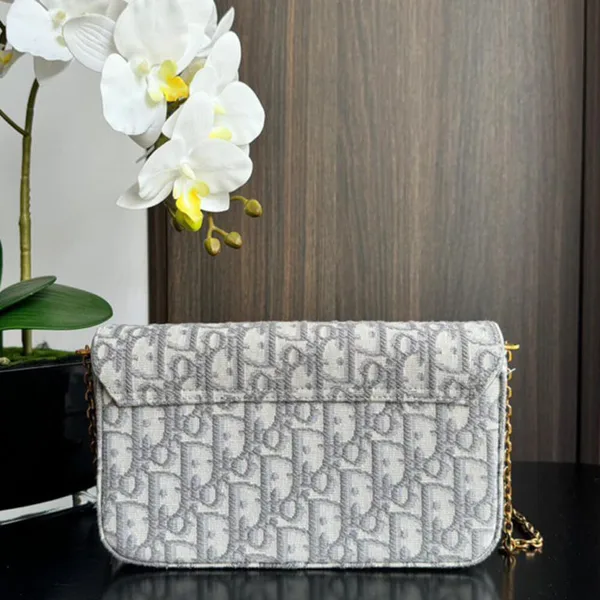 Dior Medium Saddle Pouch with Chain product view 3