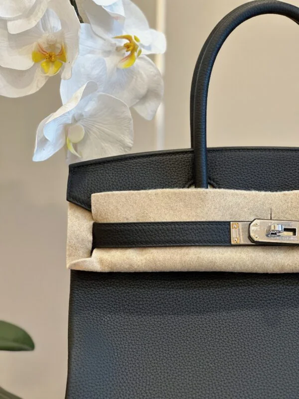 Hermès Birkin 30 Black Palladium Hardware Bag product view 3
