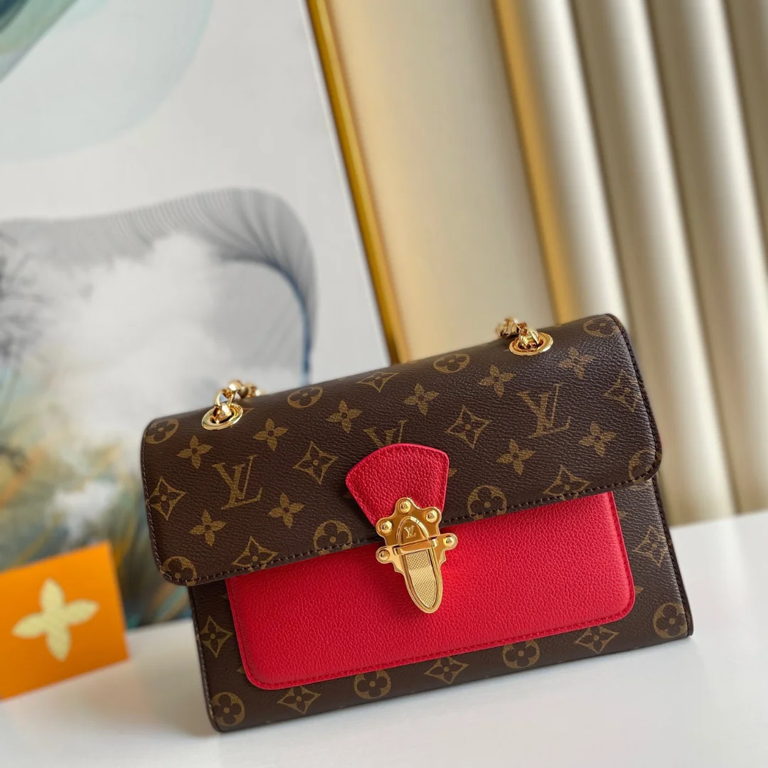 Louis Vuitton Victoire Monogram Pattern Handbags 27x20x10cm product view 1
