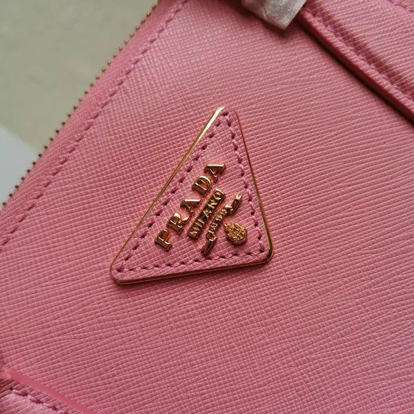 Prada Medium Galleria 28 Pink Saffiano Leather Bag product view 4