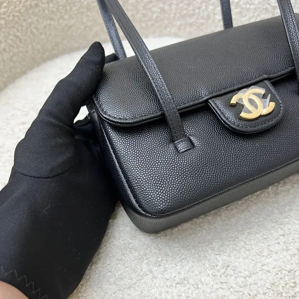 Chanel Preppy Coco Mini Flap Black Bag product view 9