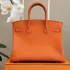 Hermès Birkin 30 Orange Palladium Hardware Bag product view 7