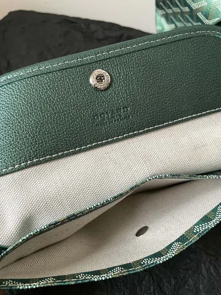 Goyard Green Goyardine Coated Canvas and Leather Saint Louis GM Tote product view 7
