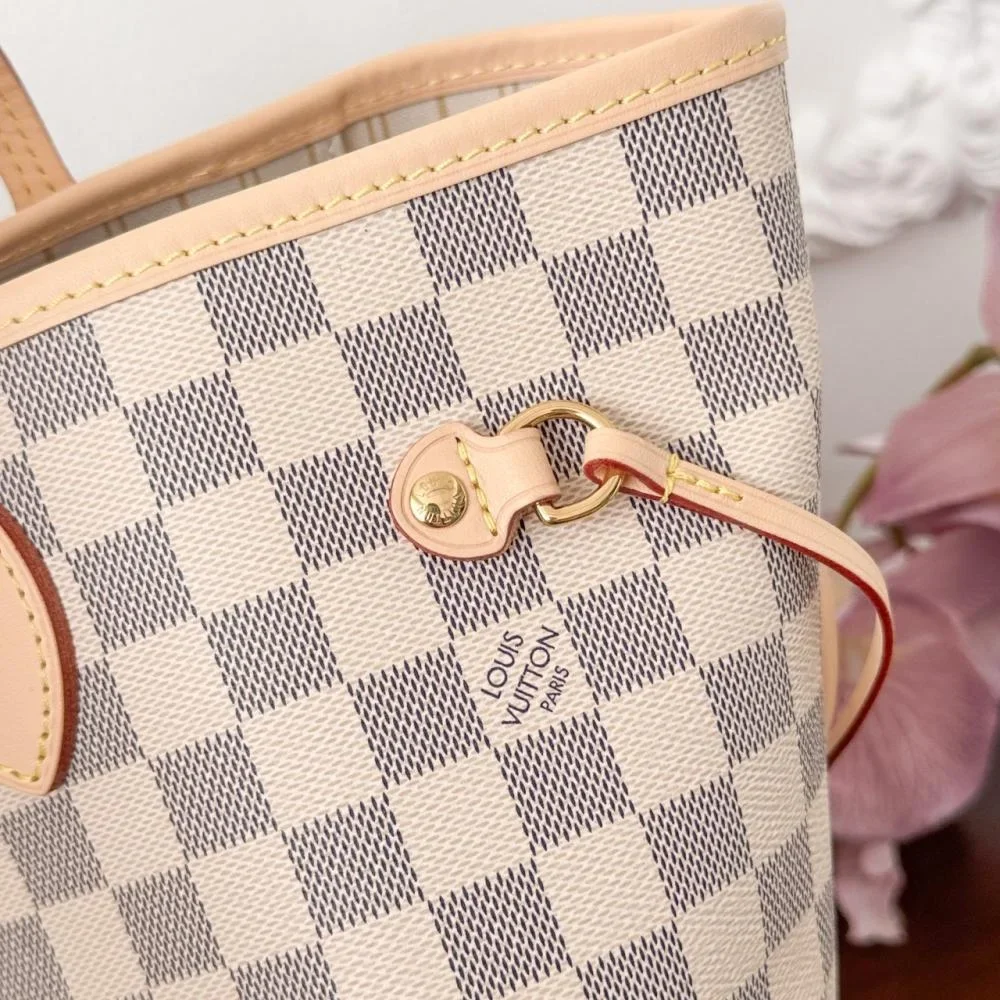 Louis Vuitton Neverfull Caro Pattern 32x29x17cm Bag with Cream Lining product view 2