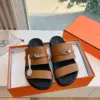 Hermès Women Brown Leather Straps Sandals product view 1