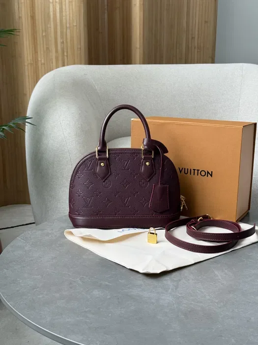 Louis Vuitton Alma Burgundy Bag product view 1