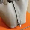 Hermès Picotin 18 Gray togo leather Silver Hardware Bag product view 2