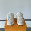 Louis Vuitton Men White Mesh And Leather Sneakers product view 2