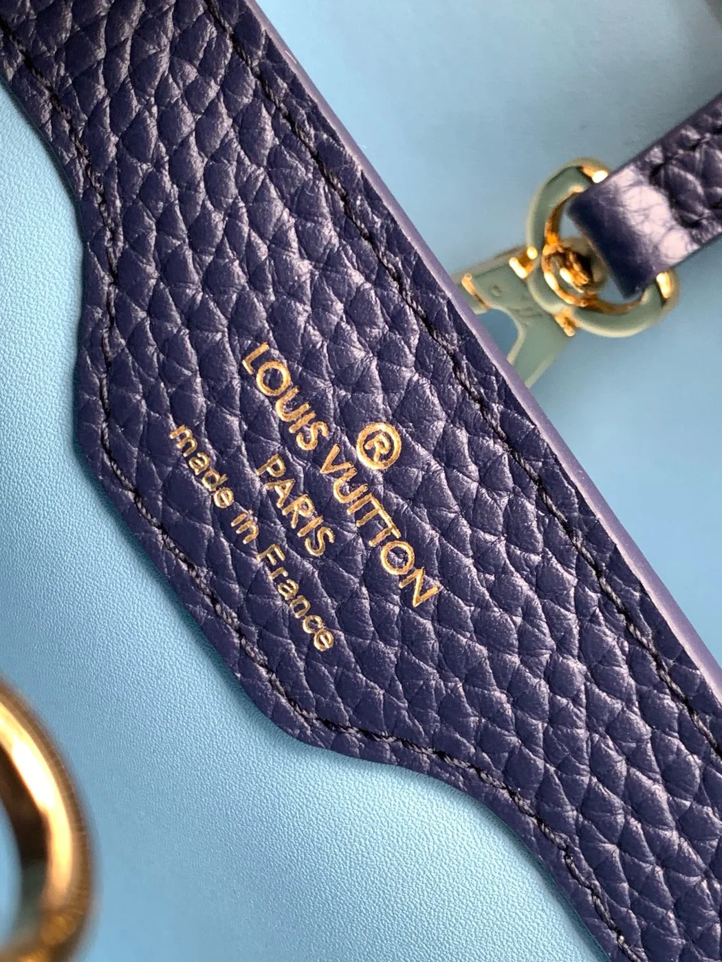 Louis Vuitton Capucines BB Woman’ Navy Blue Handbags 27x18x9cm product view 2