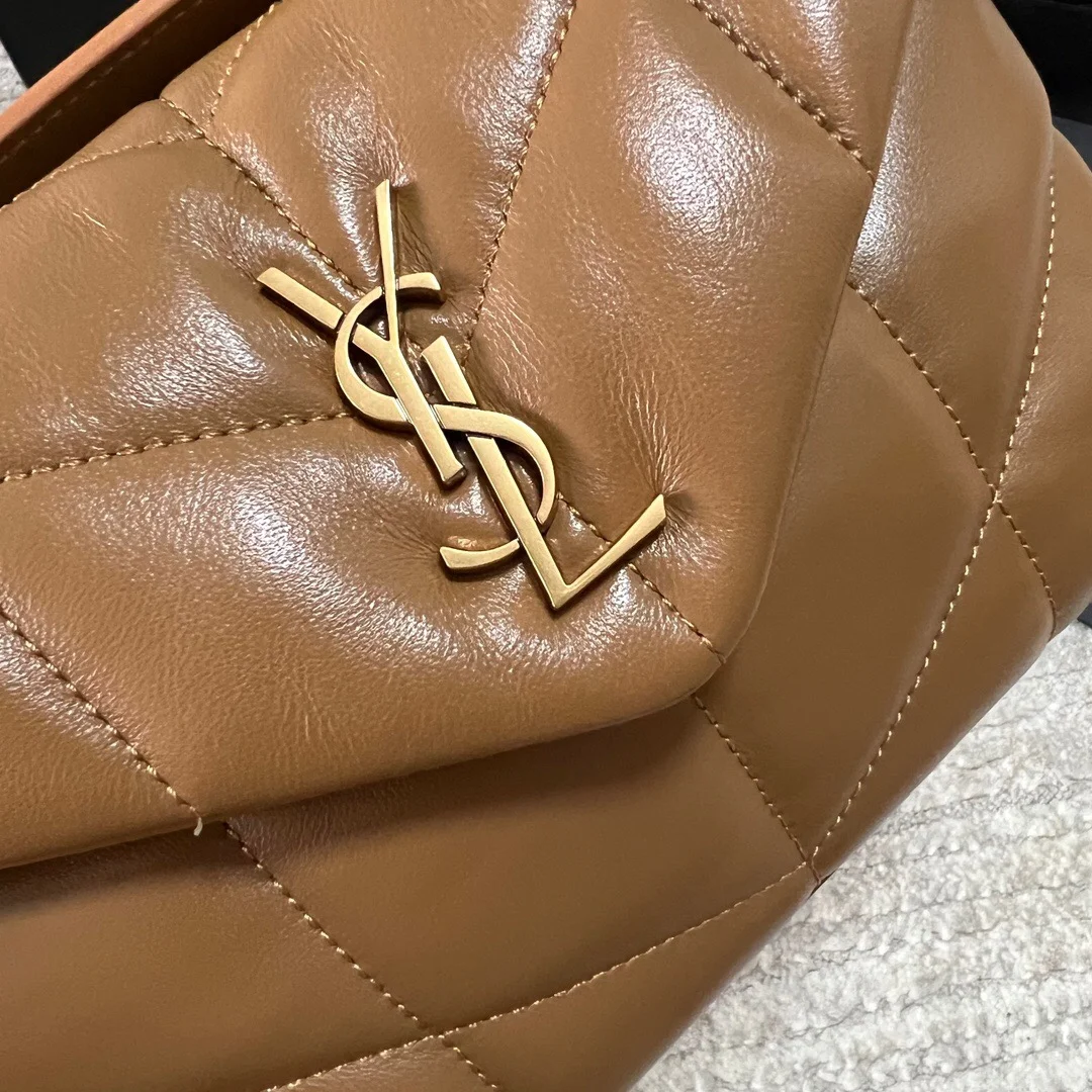 Saint Laurent Loulou Toy Puffer In Lambskin Bag product view 4