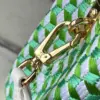 Louis Vuitton Capucines Green And White Pattern Handbags 21 cm product view 3