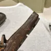 Louis Vuitton Women Brown Leather Moccasin Loafers product view 5