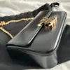 Celine Chain Shoulder Bag Claude in Shiny Calfskin product view 2