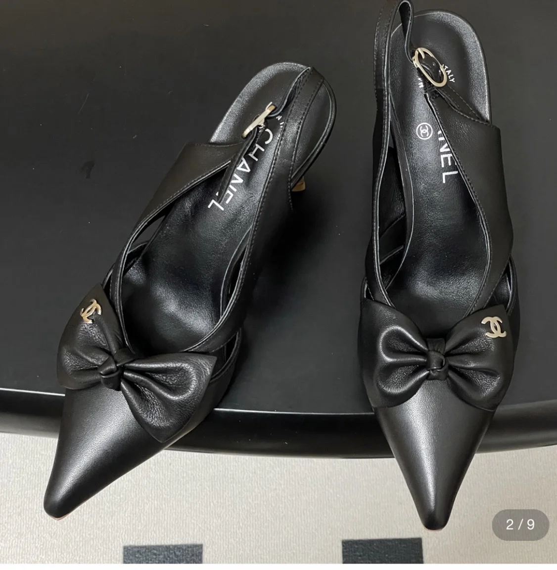 Chanel slingback pumps product view 1
