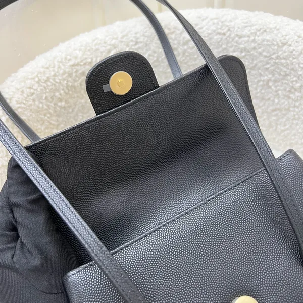 Chanel Preppy Coco Mini Flap Black Bag product view 7