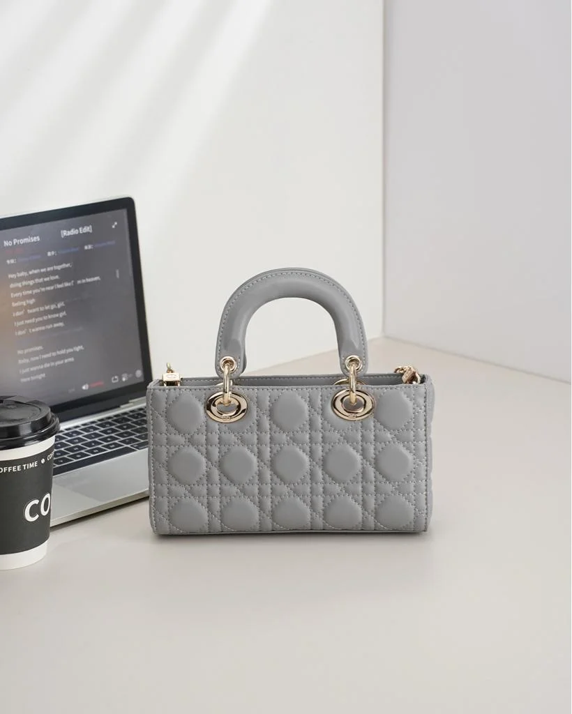 Dior J-joy Medium Grey Bag product view 5