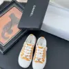 Chanel Women Yellow Canvas And Rubber Sneakers product view 1