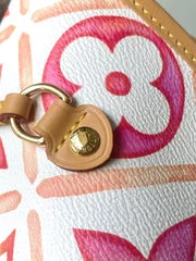 Louis Vuitton Neverfull MM 31 In Coral Monogram Tiles Canvas Bag product view 6