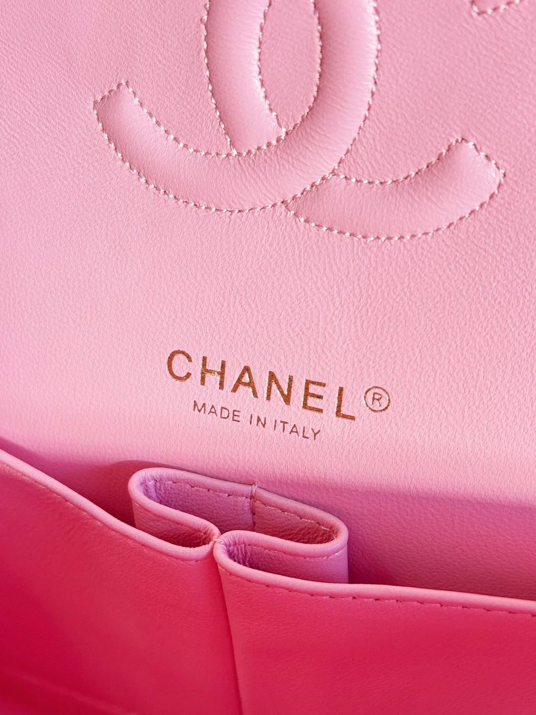 Chanel Mini Rectangular Flap Bag Pink, White and Black product view 7