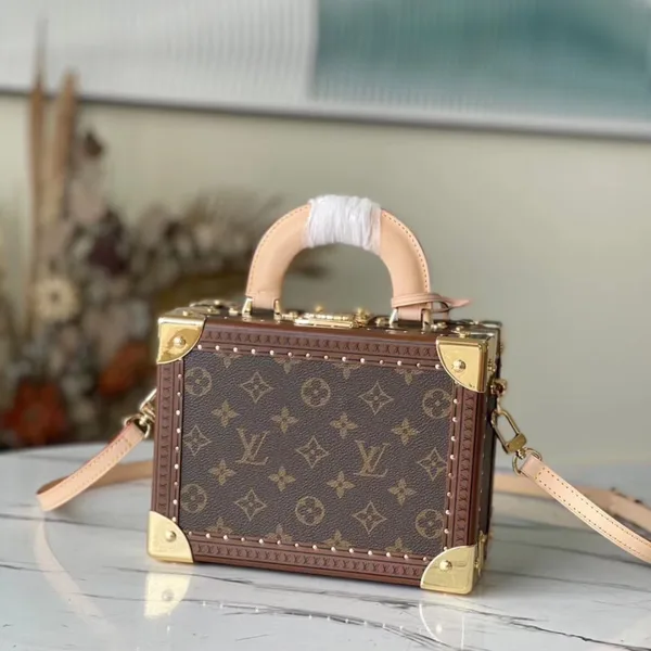 Louis Vuitton Valisette Tresor Monogram Handbags 22.5×14.5× .5 cm product view 1