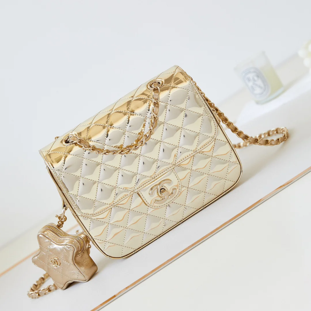 Chanel 24C gold mirror star Bag product view 1