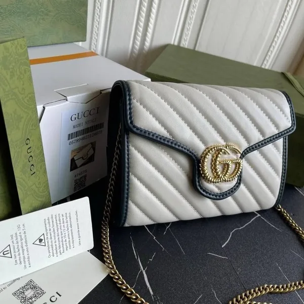 Gucci Chain Wallet GG Marmont Bag product view 4