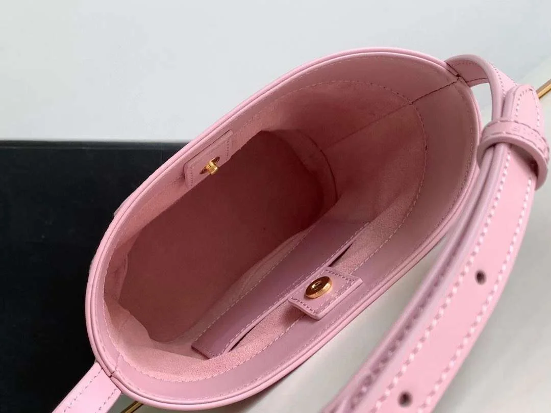 Celine Small Bucket Cuir Triomphe Mini Pink Bag 19.5x16x7cm product view 2
