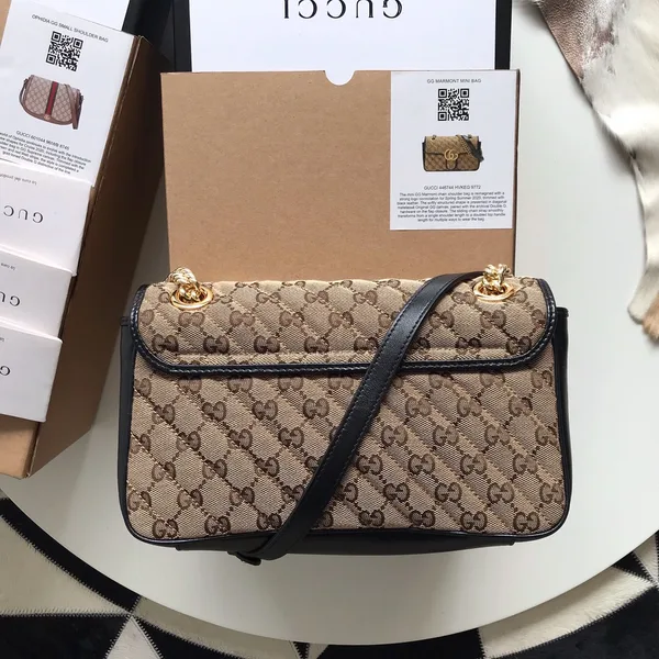 Gucci GG Marmont GG Shoulder Bag Small product view 3