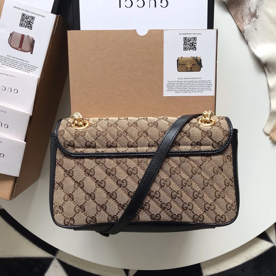 Gucci GG Marmont GG Shoulder Bag Small product view 3