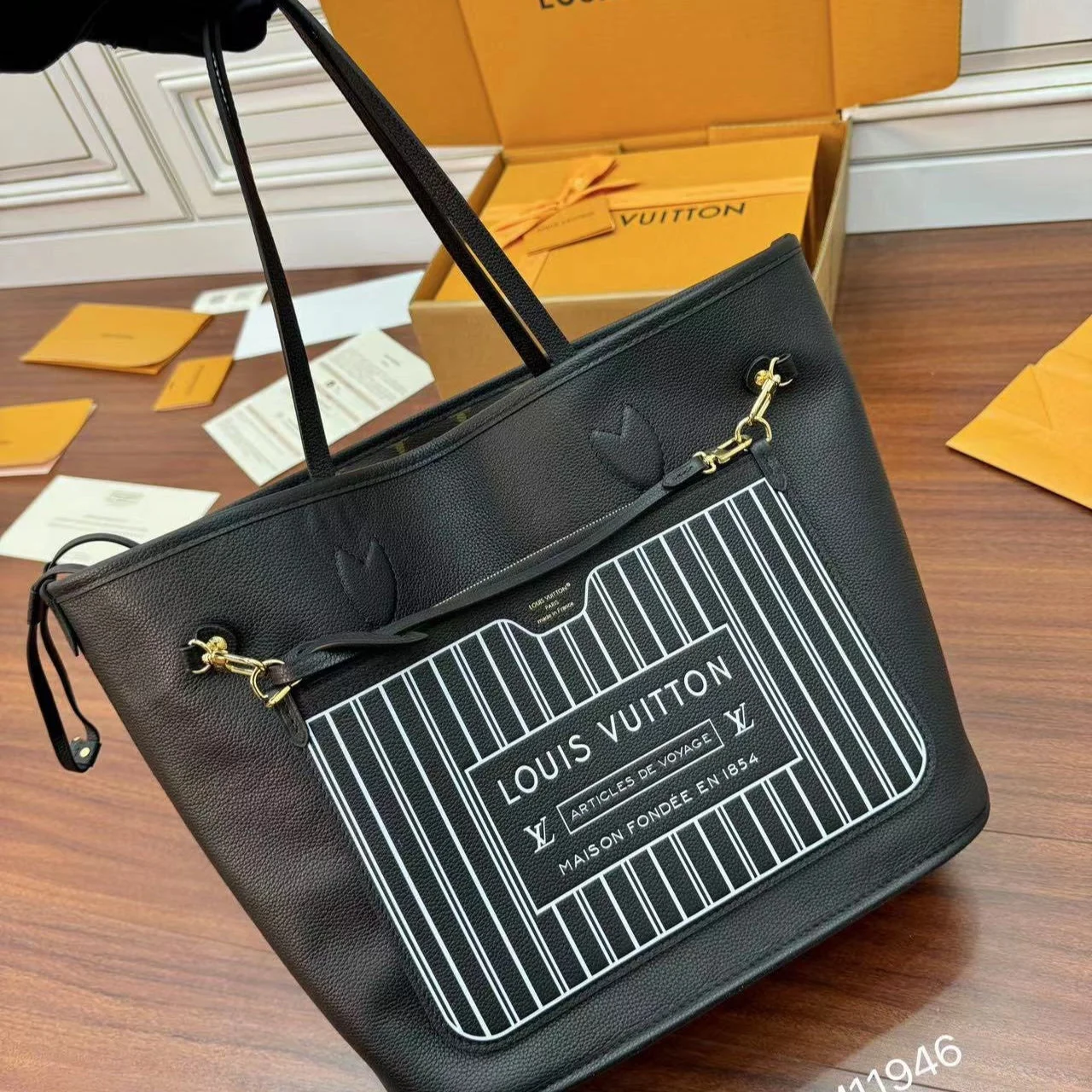 Louis Vuitton Neverfull Inside Out MM In Brown Monogram Coated Canvas Bag product view 1