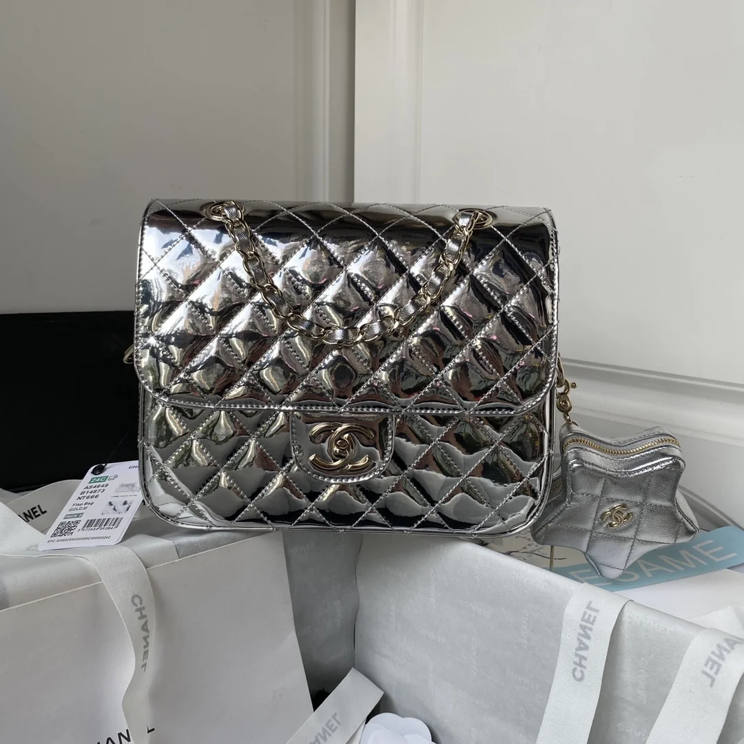 Chanel 24C gold mirror star Bag product view 2