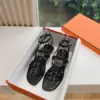 Hermès Women Black Leather Strappy Sandals product view 3
