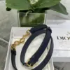 Dior Saddle Bag in blue Dior Oblique jacquard product view 6