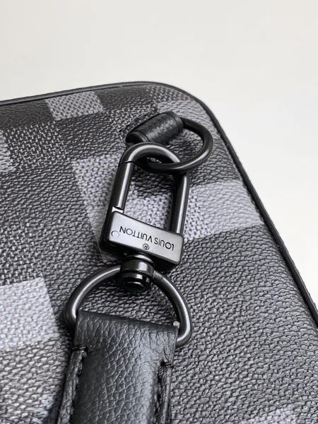 Louis Vuitton Avenue 31 In Black Canvas Calfskin Bag product view 4