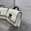 Dior My Dior Mini Bag in white and black lambskin product view 5