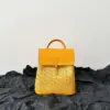Goyard Mini Backpack Yellow Monogram Pattern 23x19cm product view 6