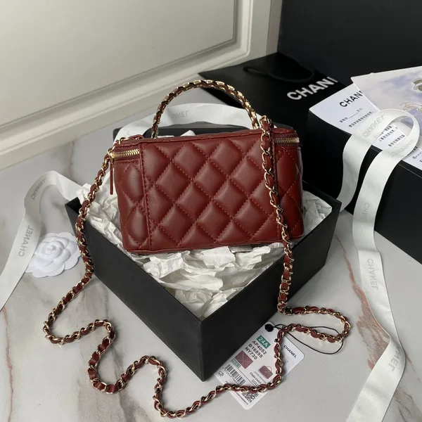 Chanel 22B Small Flap Bag Gem Chain Dust Pink product view 2