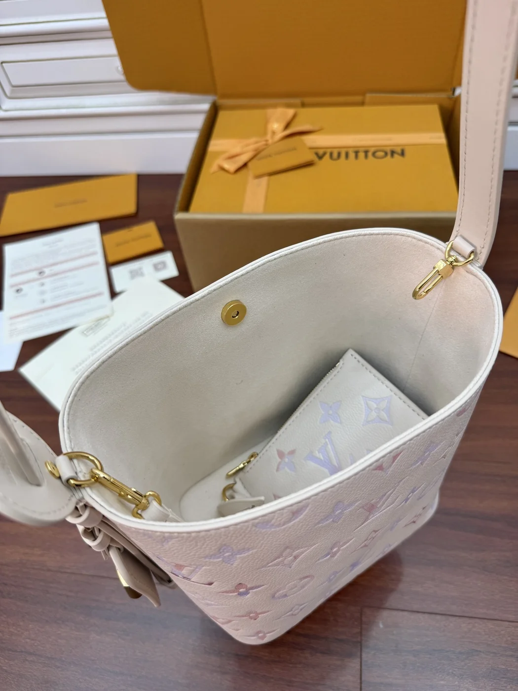 Louis Vuitton All In BB Monogram Empreinte leather Bag product view 3