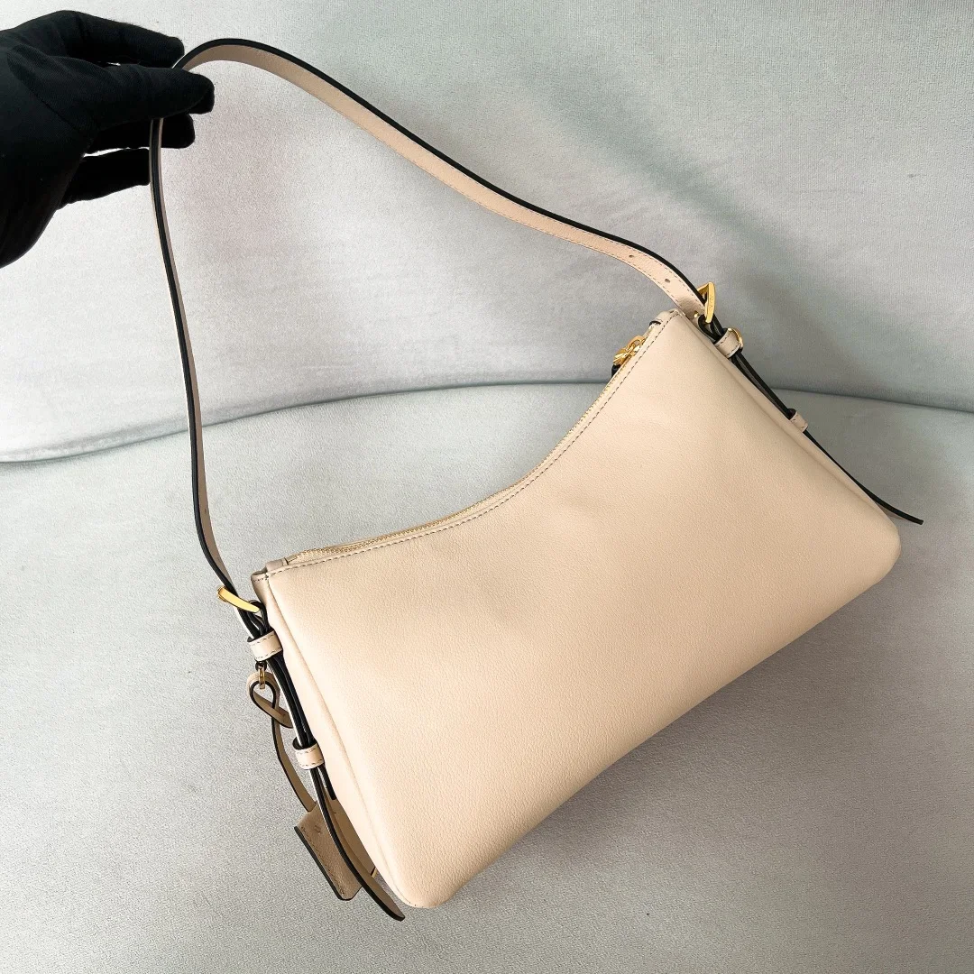 Prada Medium Aimée Shoulder Bag | Beige product view 3