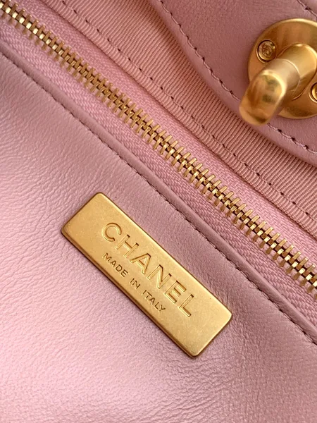 Chanel Calfskin Suede Quilted Mini 31 Shopping Bag product view 6