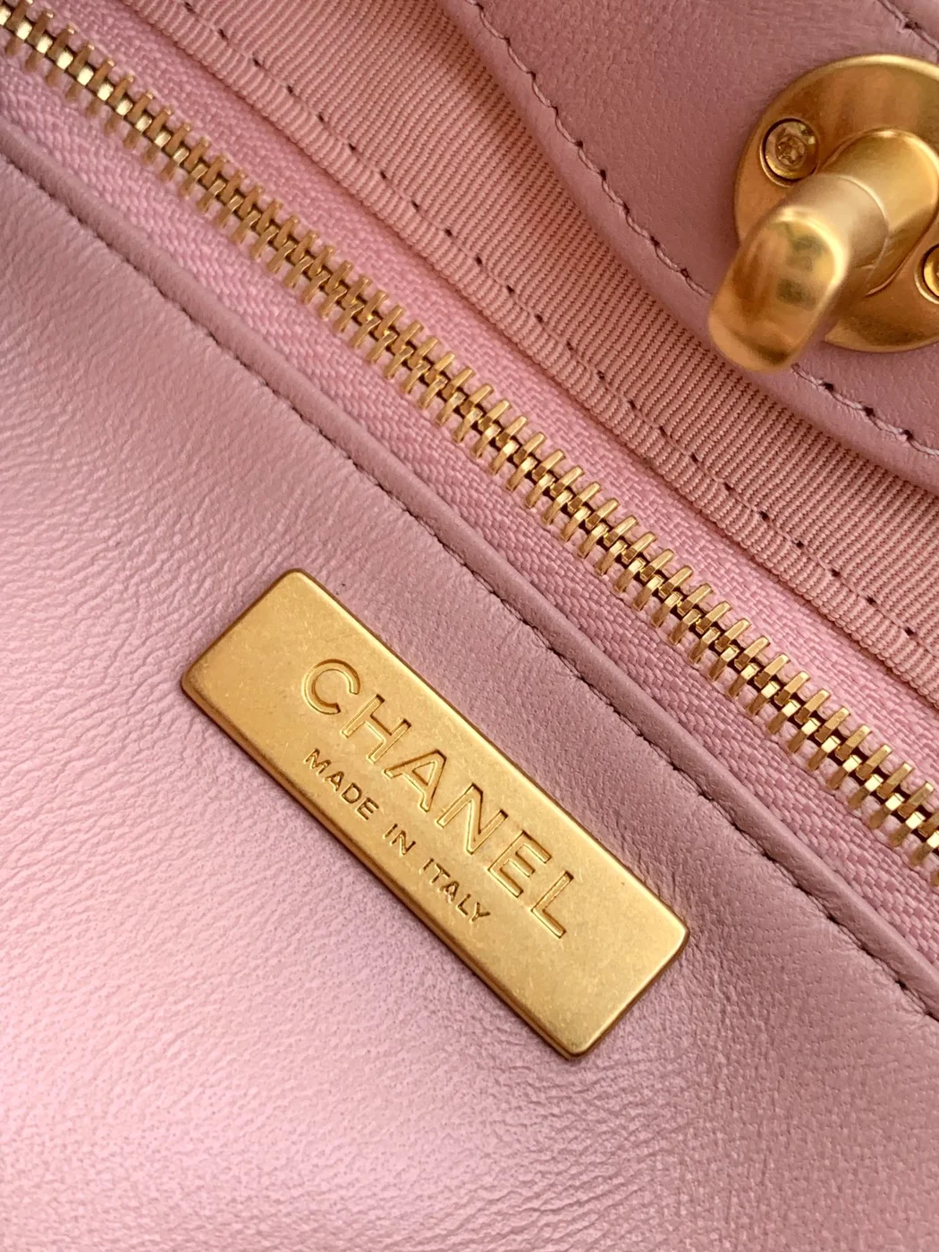 Chanel Calfskin Suede Quilted Mini 31 Shopping Bag product view 6
