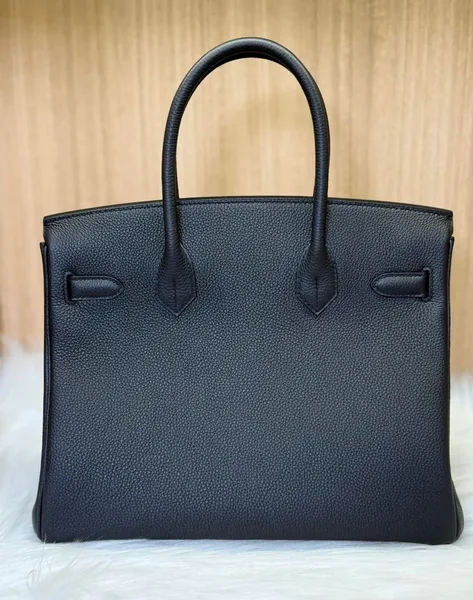 Hermès Birkin 25 Black Togo Leather With Palladium Hardware Bag product view 3